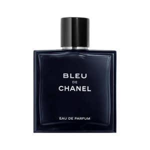 Bočica Bleu De Chanel muškog parfema, elegantni plavi dizajn 100ml