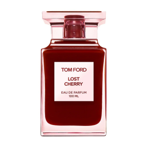 Bočica Tom Ford Lost Cherry Eau de Parfum uniseks parfema 50 ml, elegantan dizajn sa crvenim detaljima