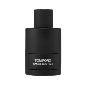 Bočica Tom Ford Ombré Leather Eau de Parfum uniseks parfema 50 ml, elegantan dizajn sa crnim detaljima