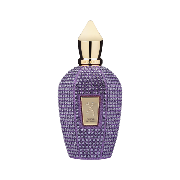 Bočica Xerjoff Purple Accento parfema 100 ml u luksuznom ljubičastom dizajnu